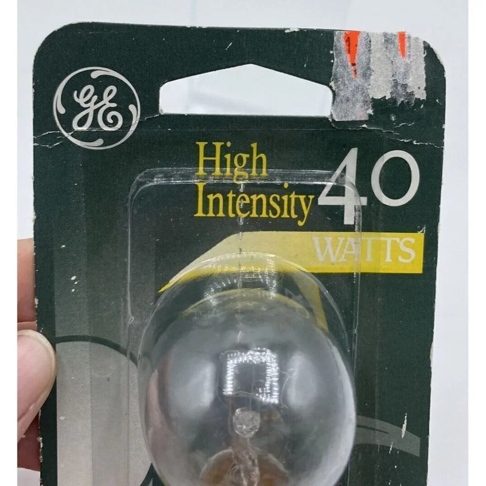 New GE Lighting High Intensity Light Bulb Clear 40 Watt 120 V 35156 Made In USA